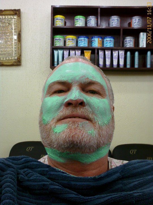 The full Turkish barber treatment