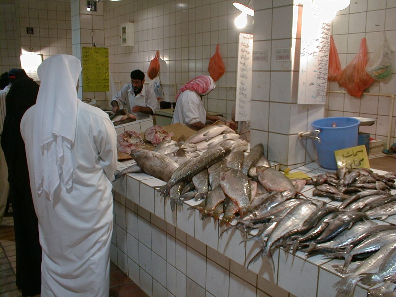 The fish market