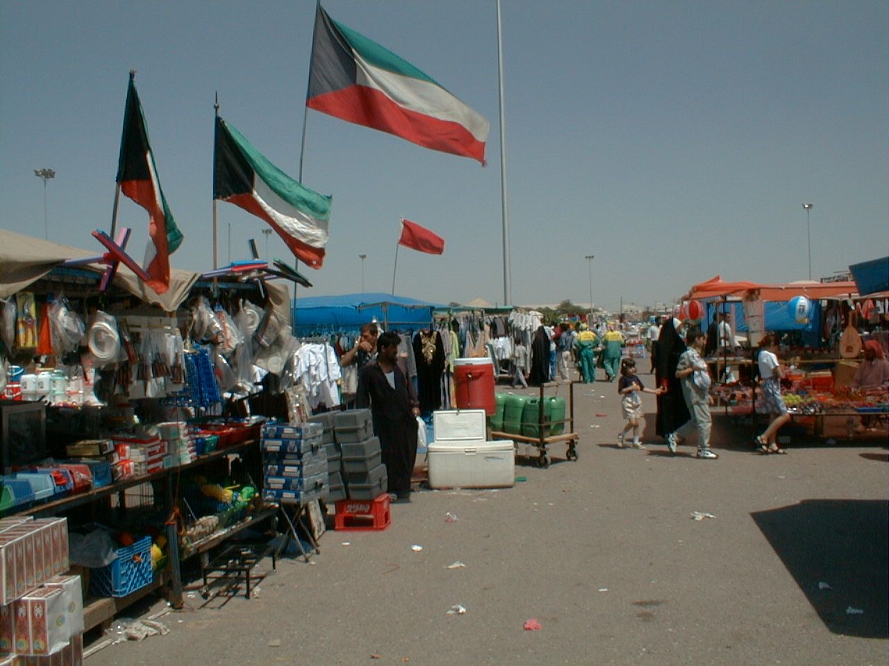 Friday market in Kuwait