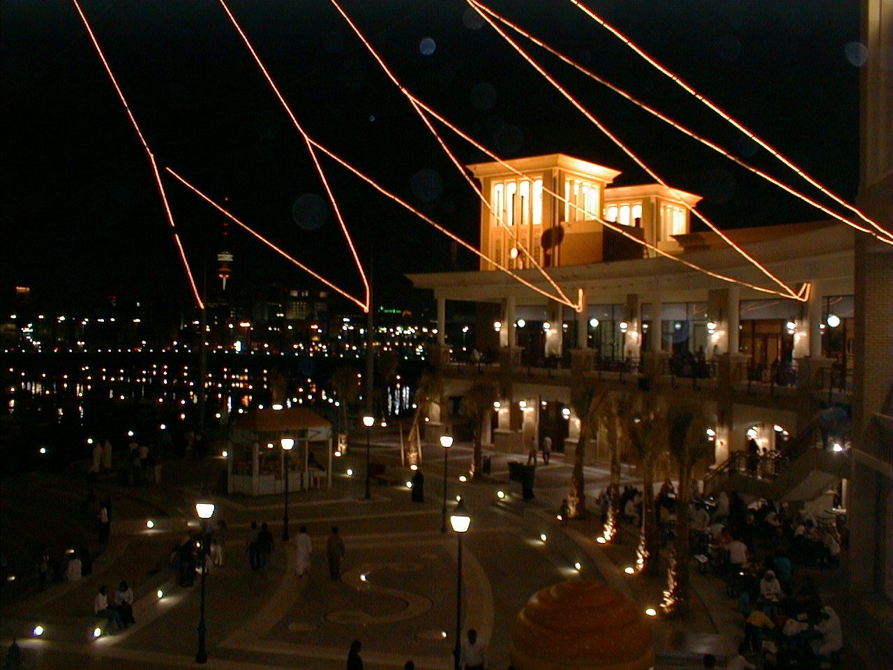 Inside one of Kuwait's malls