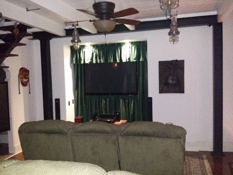 Inside the loft