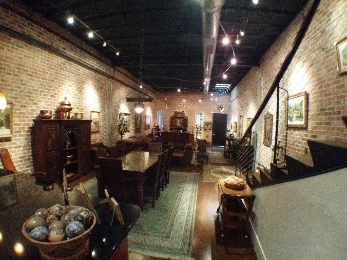 Inside the loft