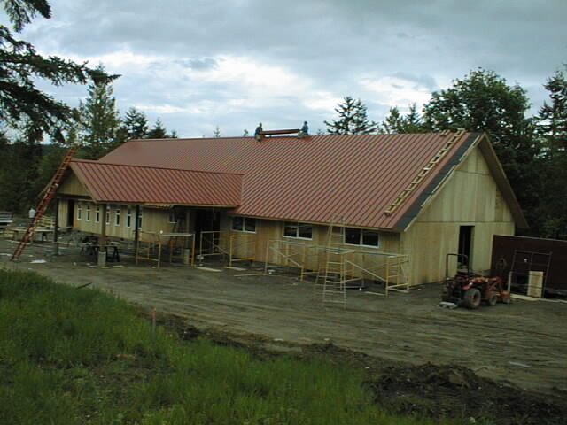 The finished church