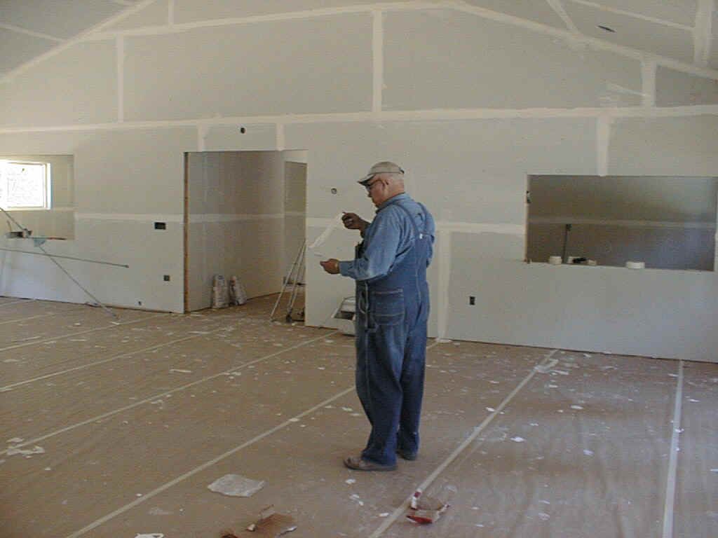 The church taking shape