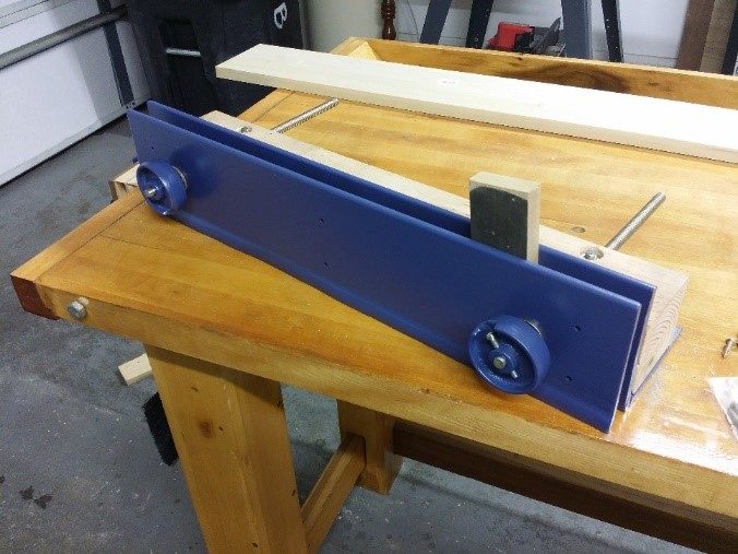 Vise installed
