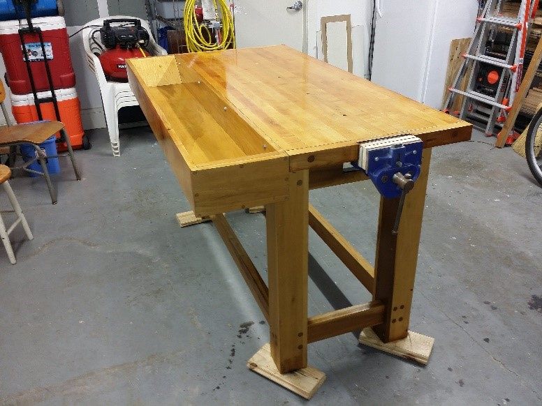 Woodworking bench